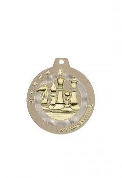 Médaille Ø 50 mm Échecs   - NQ04