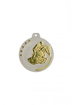 Médaille Ø 50 mm Équitation  - NQ05