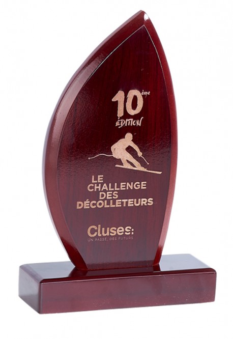 Trophée Bois Personnalisé 165-11-CLI