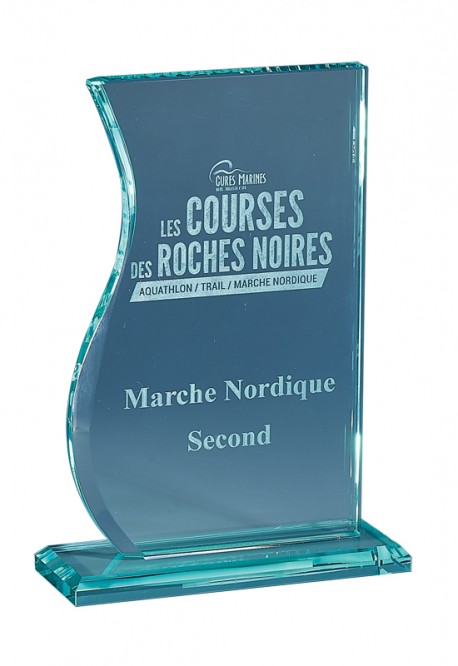 Trophée Verre Personnalisé 169-11-CLI