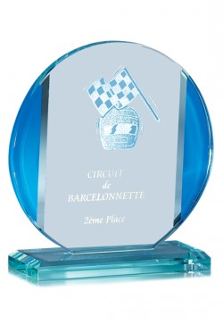 Trophée Verre Personnalisé 170-71-CLI