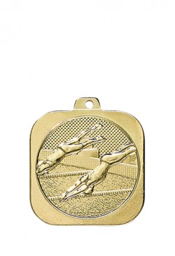 Médaille 35 x 35 mm Natation  - DK12