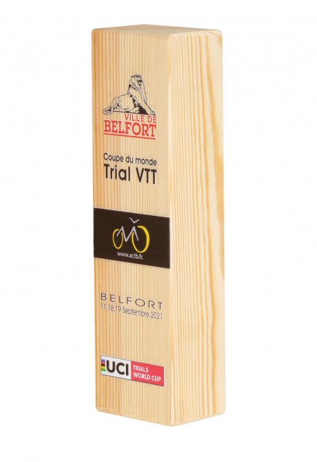 Trophée Bois Personnalisé  : BW21-SU