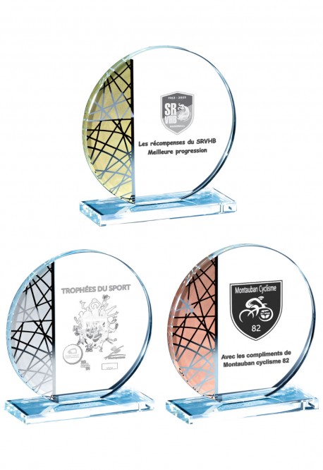 Trophée Verre Personnalisé 171-51-CLI