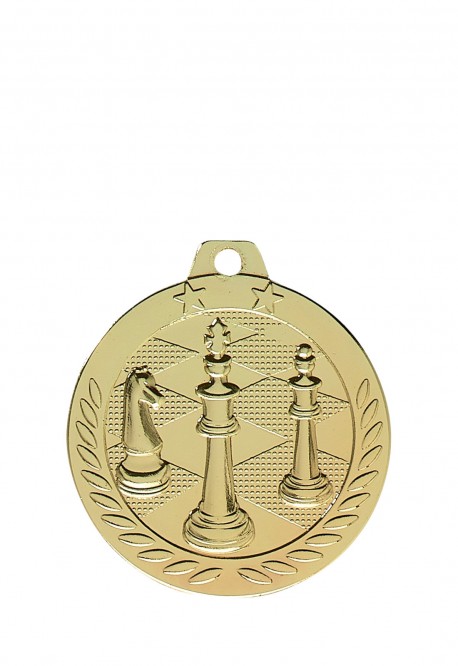 Médaille Ø 40 mm Échecs  - DX07