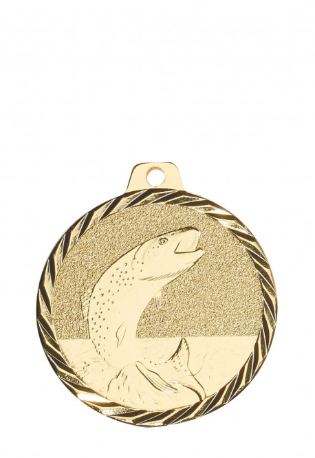 Médaille Ø 50 mm Pêche  - NZ06