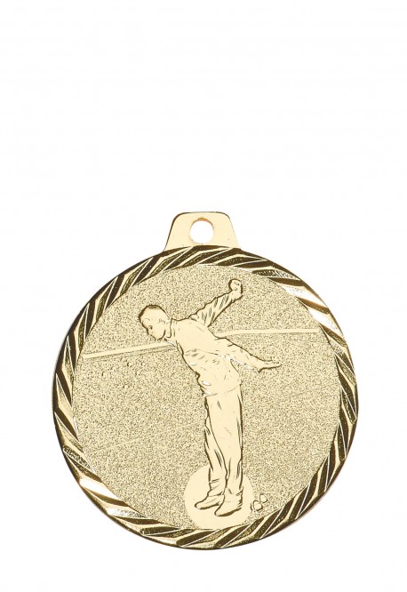 Médaille Ø 50 mm Boules & Pétanque  - NZ13