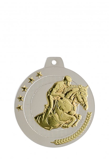 Médaille Ø 50 mm Équitation  - NQ05