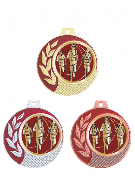 Médaille Ø 70 mm Course à pied  - CZ08