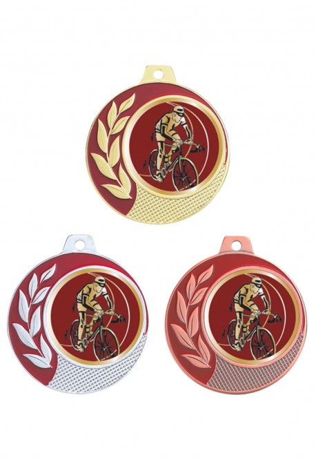 Médaille Ø 70 mm Cyclisme  - CZ29