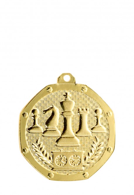 Médaille Ø 50 mm Échecs   - DB06