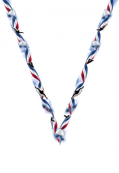 Ruban Médaille  Natation  : 7076