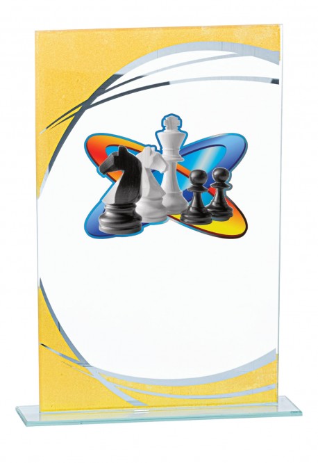 Trophée Verre Personnalisé 123-01-BJ