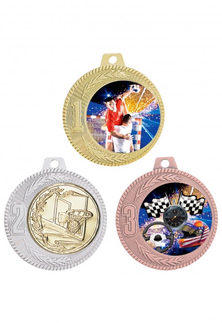 Médaille Personnalisée Ø 70 mm - Q-049