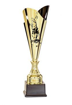 Coupe Laser Métal Badminton  : 35502-1